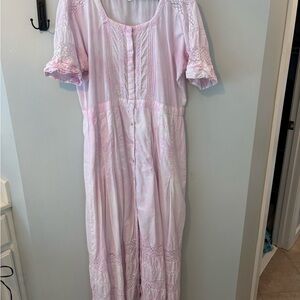 LoveShackFancy hand dyed dress.